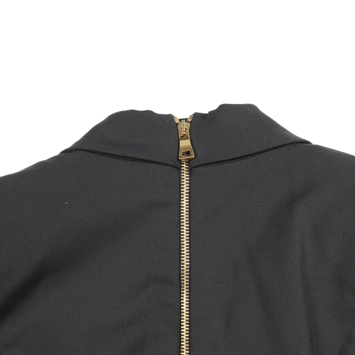 ジャケット ワンピース ウール ブラック バルマン ワンピース BALMAIN