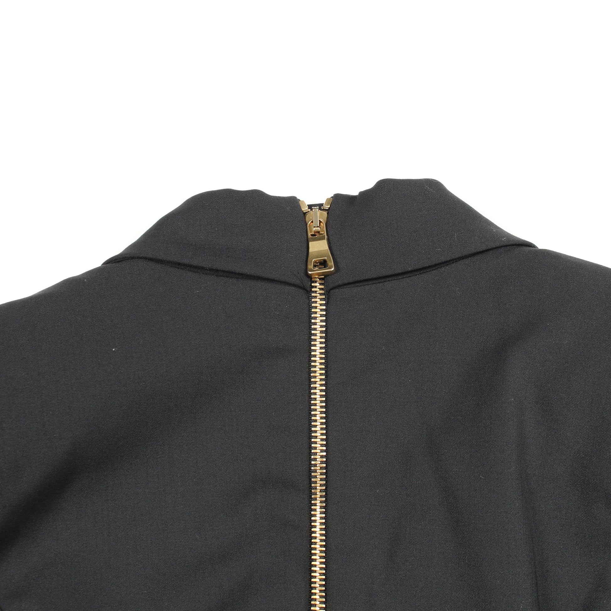 ジャケット ワンピース ウール ブラック バルマン ワンピース BALMAIN