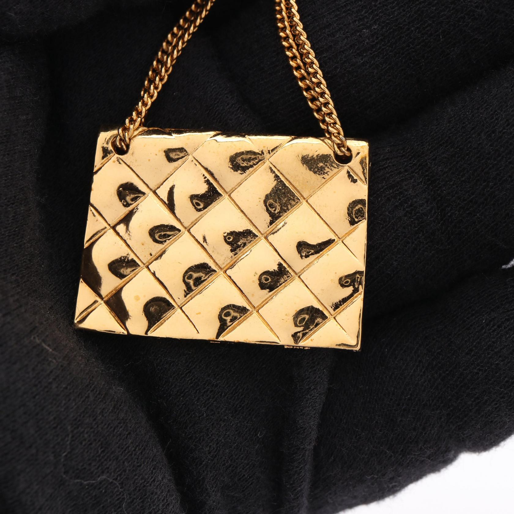 シャネル CHANEL ココマーク バックモチーフ ブローチ アクセサリー GP 
