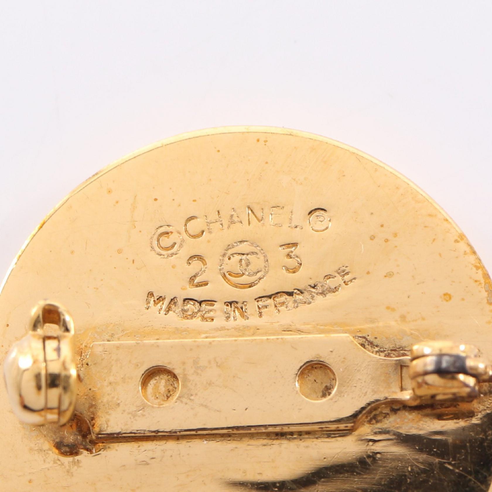 ココマーク バックモチーフ ブローチ GP ゴールド 23 シャネル アクセサリー CHANEL