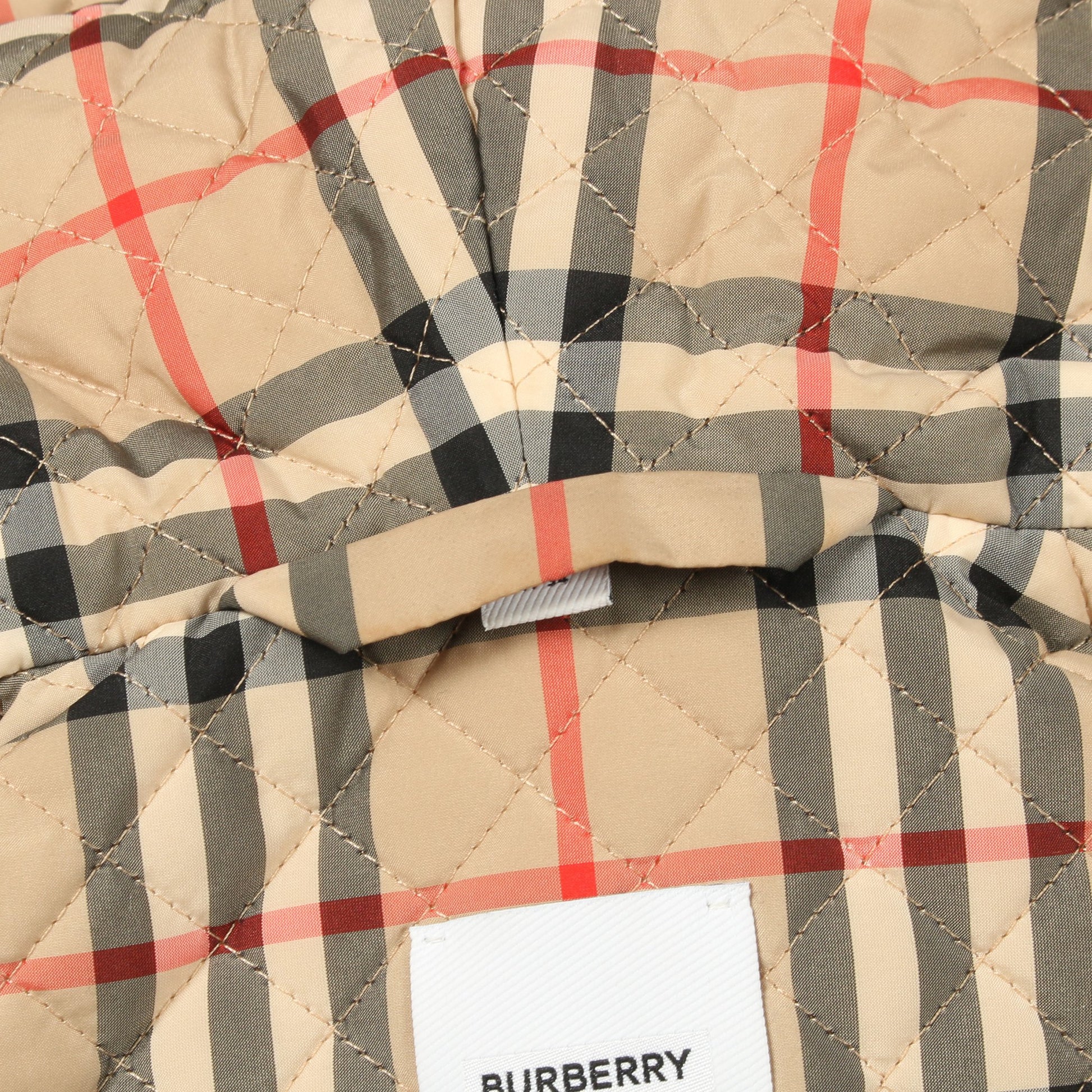 ボア ブルゾン 刺繍 カシミヤ オフホワイト フード付き バーバリー アウター BURBERRY