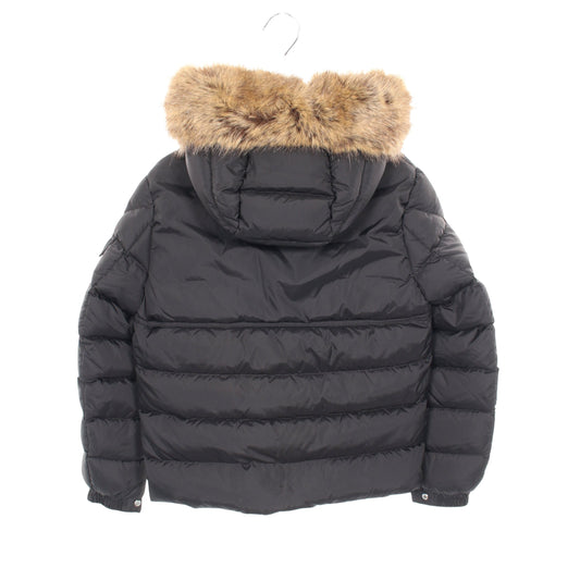 NEW BYRONF ダウンジャケット ナイロン ブラック キッズ フード付き モンクレール