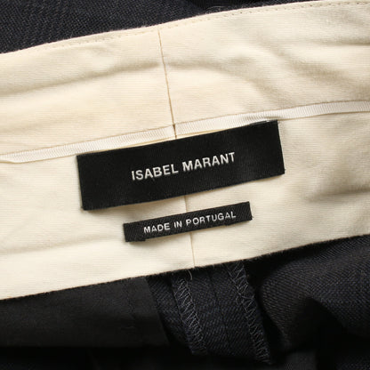 スカート チェック ウール ダークグレー イザベルマラン ボトムス ISABEL MARANT