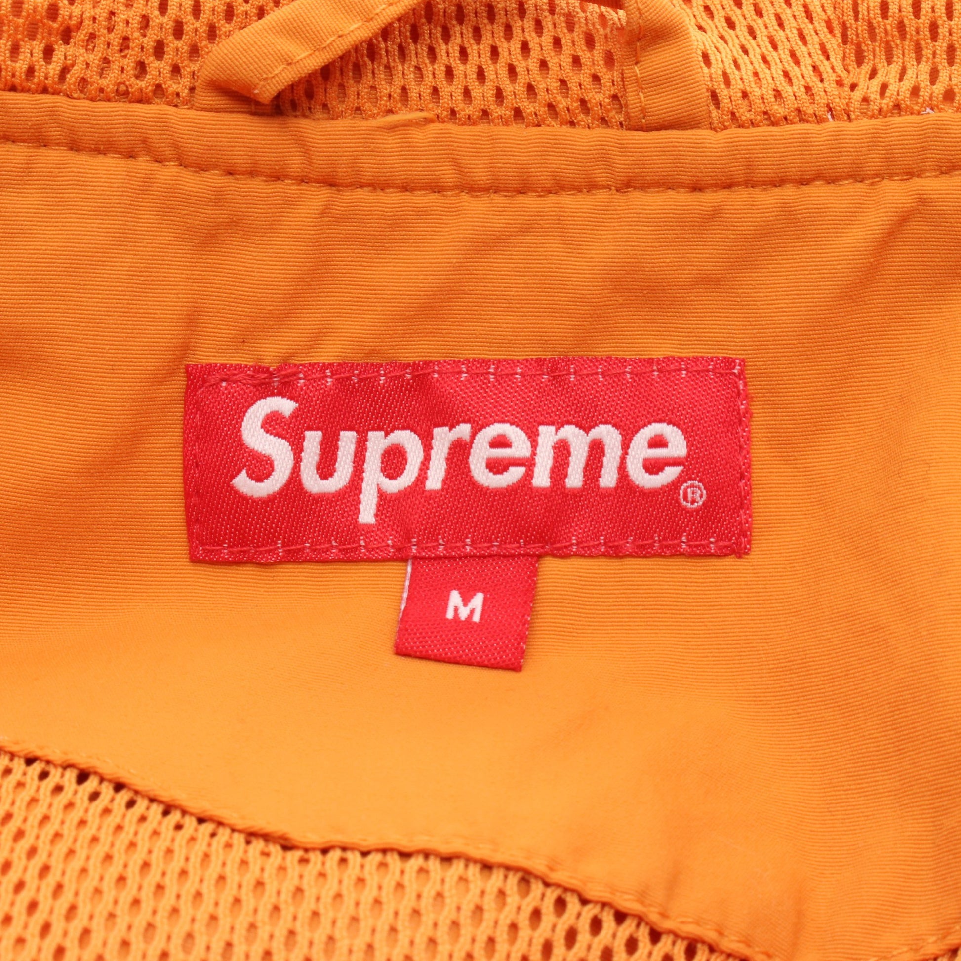 Applique Hooded Track Jacket ジャケット ナイロン オレンジ シュプリーム アウター Supreme