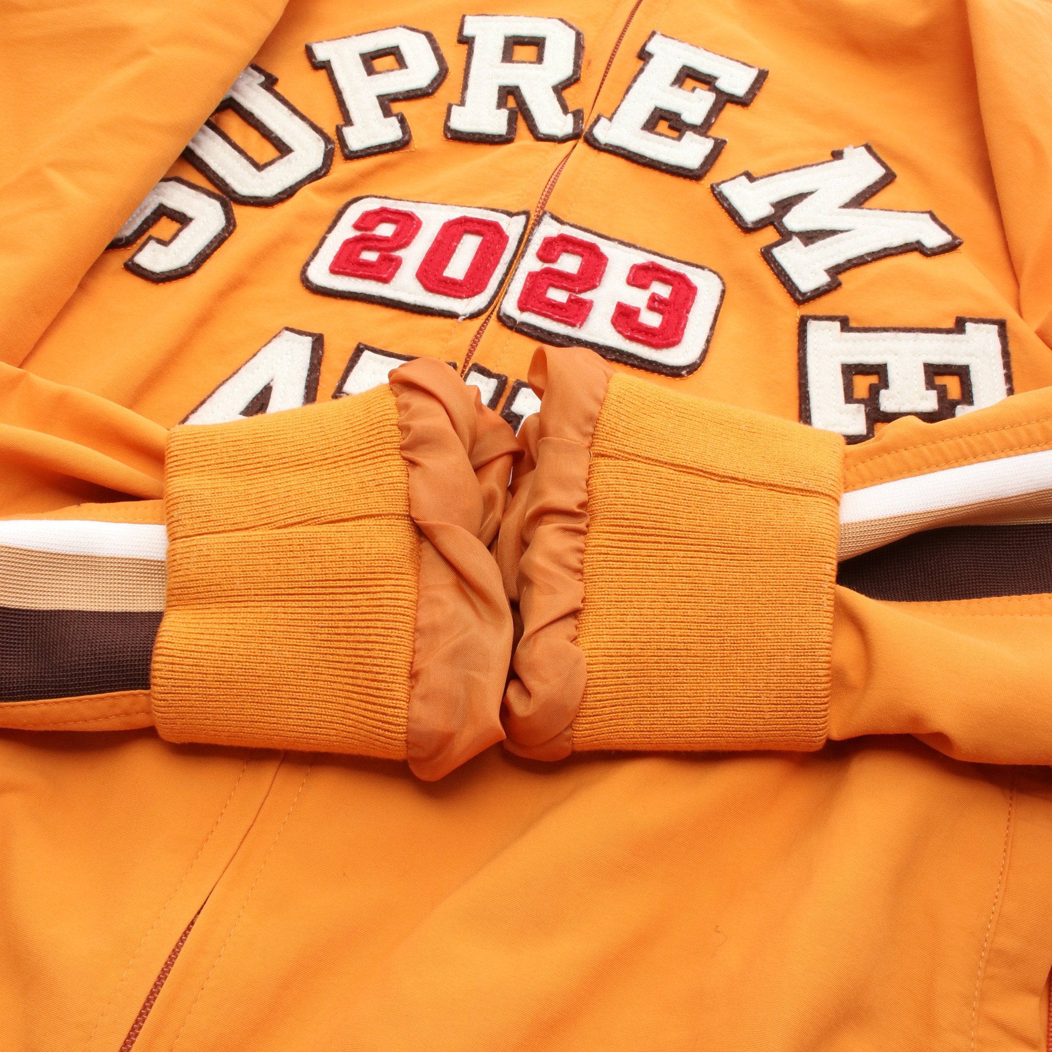 Applique Hooded Track Jacket ジャケット ナイロン オレンジ Applique Hooded Track Jacket ジャケット ナイロン オレンジ