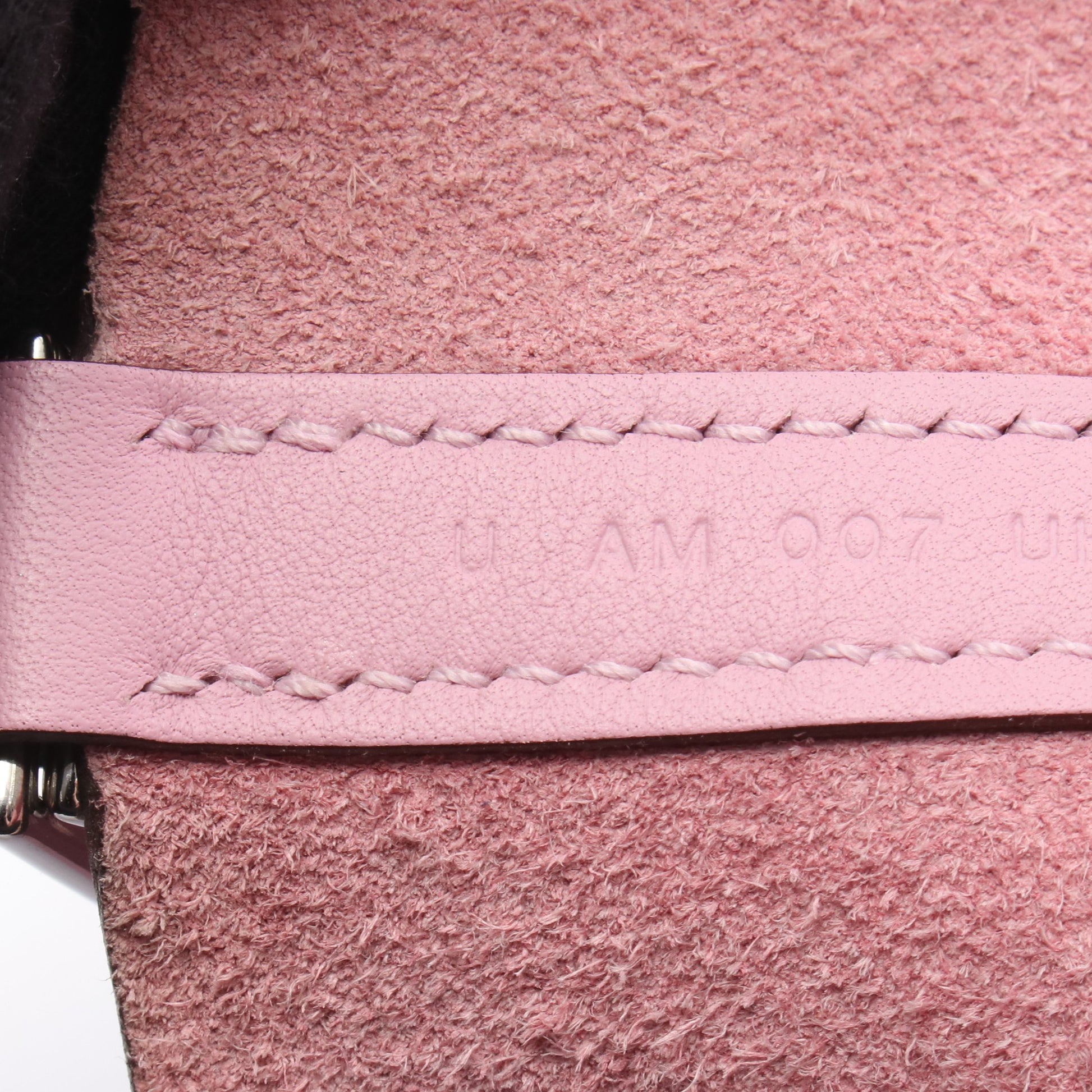 ピコタンロックPM ラッキーデイジー モーヴシルベストル ハンドバッグ ヴォースイフト ピンク シルバー金具 U刻印 エルメス バッグ HERMES