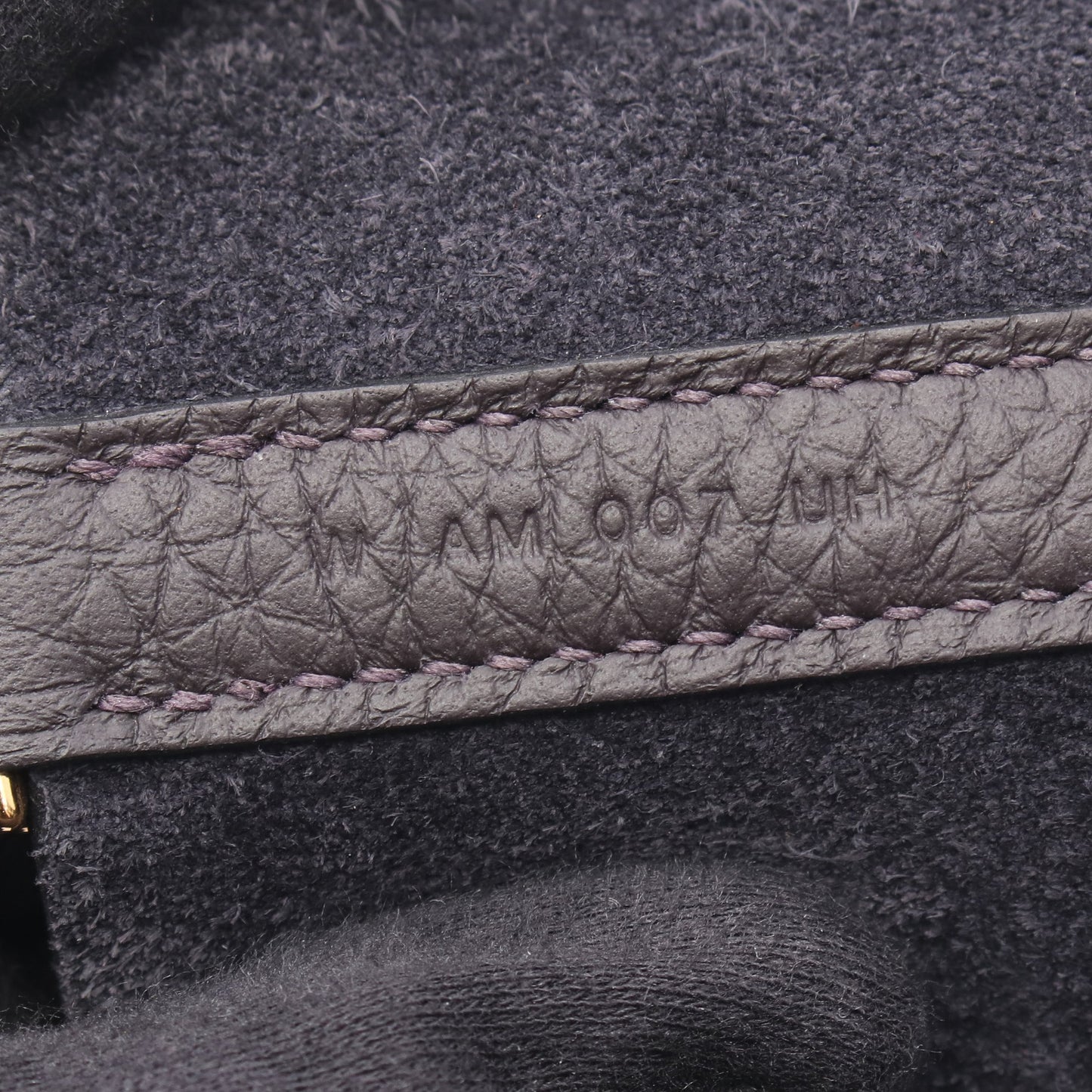 ピコタンロックPM ブルーノワール ハンドバッグ トリヨンクレマンス ダークネイビー ゴールド金具 W刻印 エルメス バッグ HERMES