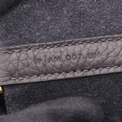 ピコタンロックPM ブルーノワール ハンドバッグ トリヨンクレマンス ダークネイビー ゴールド金具 W刻印 エルメス バッグ HERMES