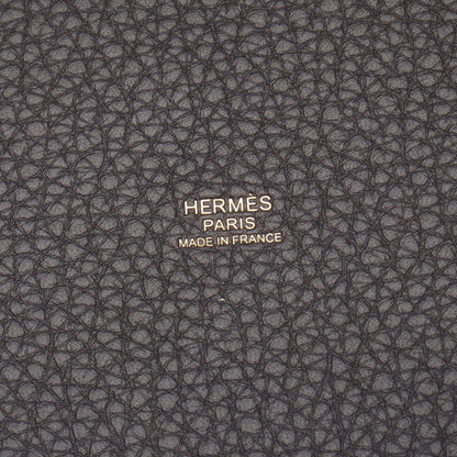 ピコタンロックPM ブルーノワール ハンドバッグ トリヨンクレマンス ダークネイビー ゴールド金具 W刻印 エルメス バッグ HERMES