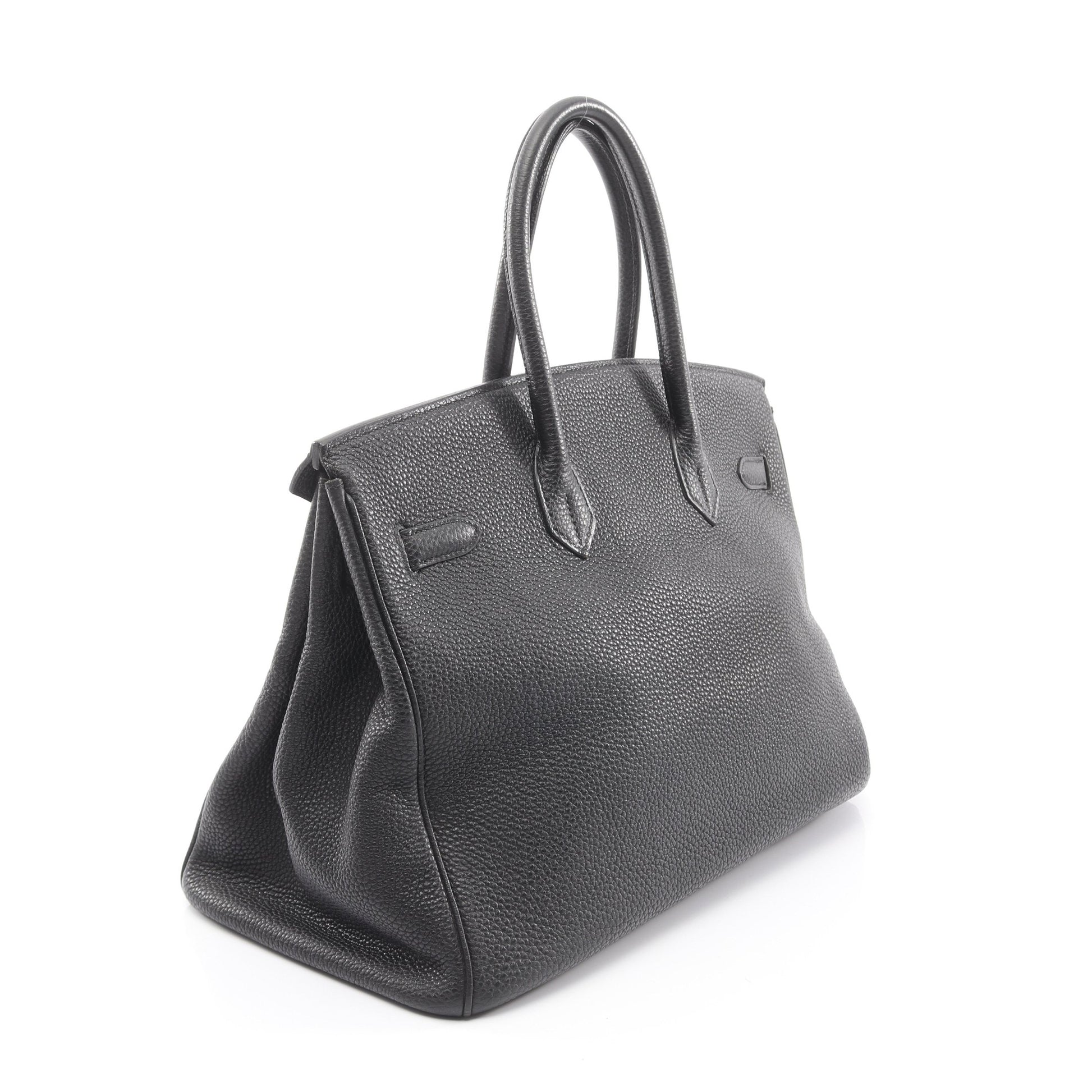 バーキン35 ハンドバッグ トゴ ブラック シルバー金具 □H刻印 エルメス バッグ HERMES