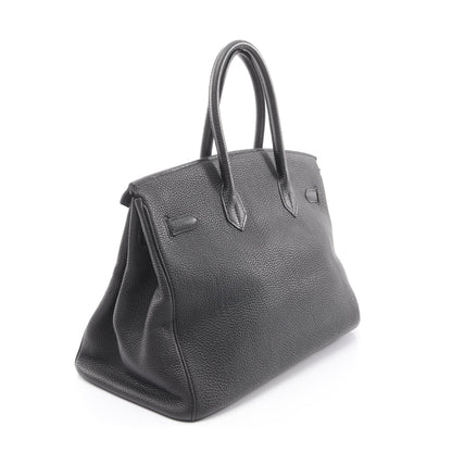 バーキン35 ハンドバッグ トゴ ブラック シルバー金具 □H刻印 エルメス バッグ HERMES
