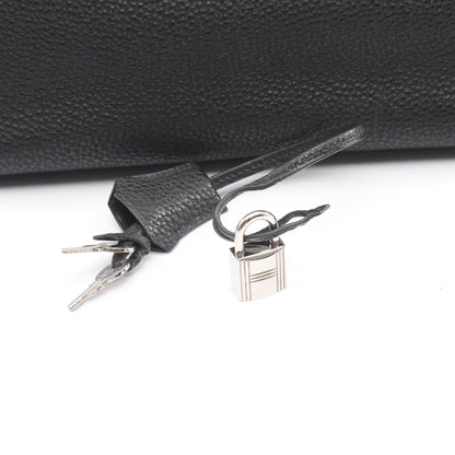バーキン35 ハンドバッグ トゴ ブラック シルバー金具 □H刻印 エルメス バッグ HERMES