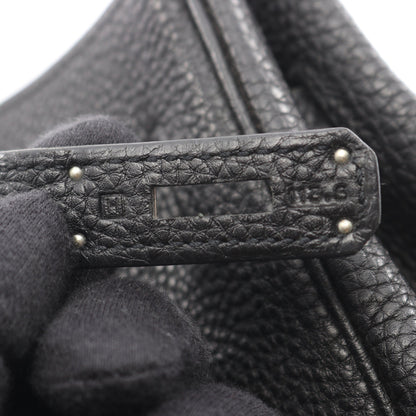 バーキン35 ハンドバッグ トゴ ブラック シルバー金具 □H刻印 エルメス バッグ HERMES