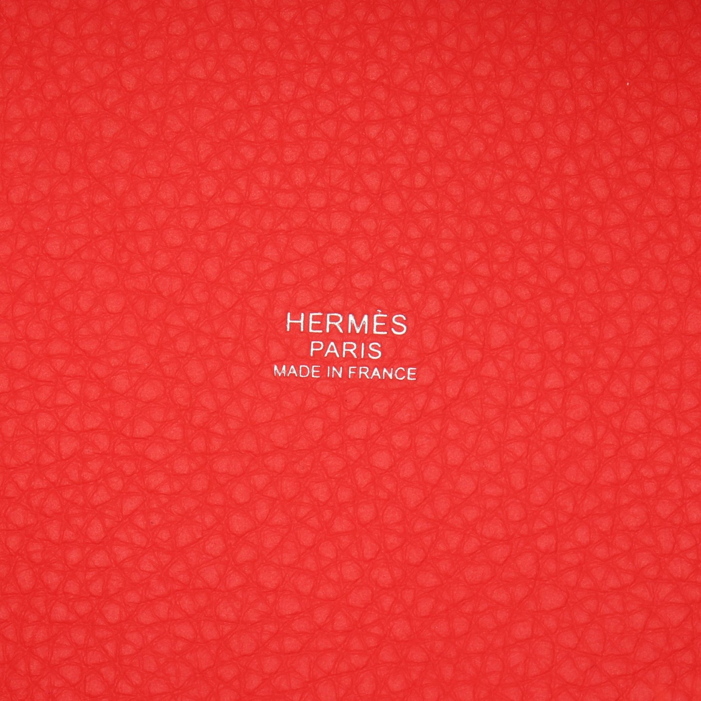 ピコタンロックPM ローズテキサス ハンドバッグ トリヨンクレマンス ピンクレッド シルバー金具 U刻印 エルメス バッグ HERMES