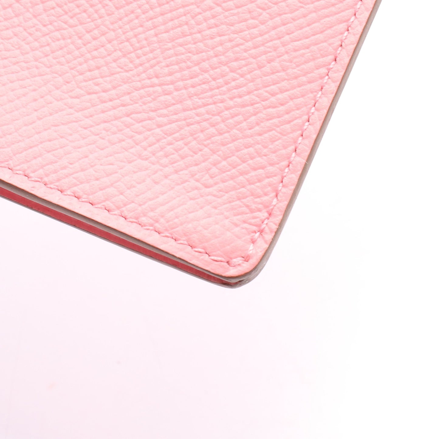 ケリーポケット トゥーゴー ローズエテ クラッチバッグ ヴォーエプソン ピンク シルバー金具 Z刻印 エルメス バッグ HERMES