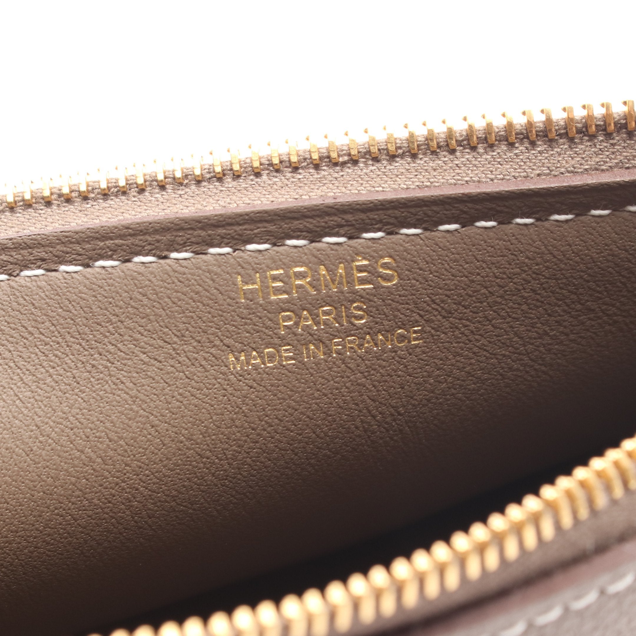 【HERMES】エルメス　エバーカラー　ジップアンゴー　シューヌダンクル　ポーチ 超希少◇HERMES ジップアンゴー PM シェーヌダンクル (HERMES/ポーチ