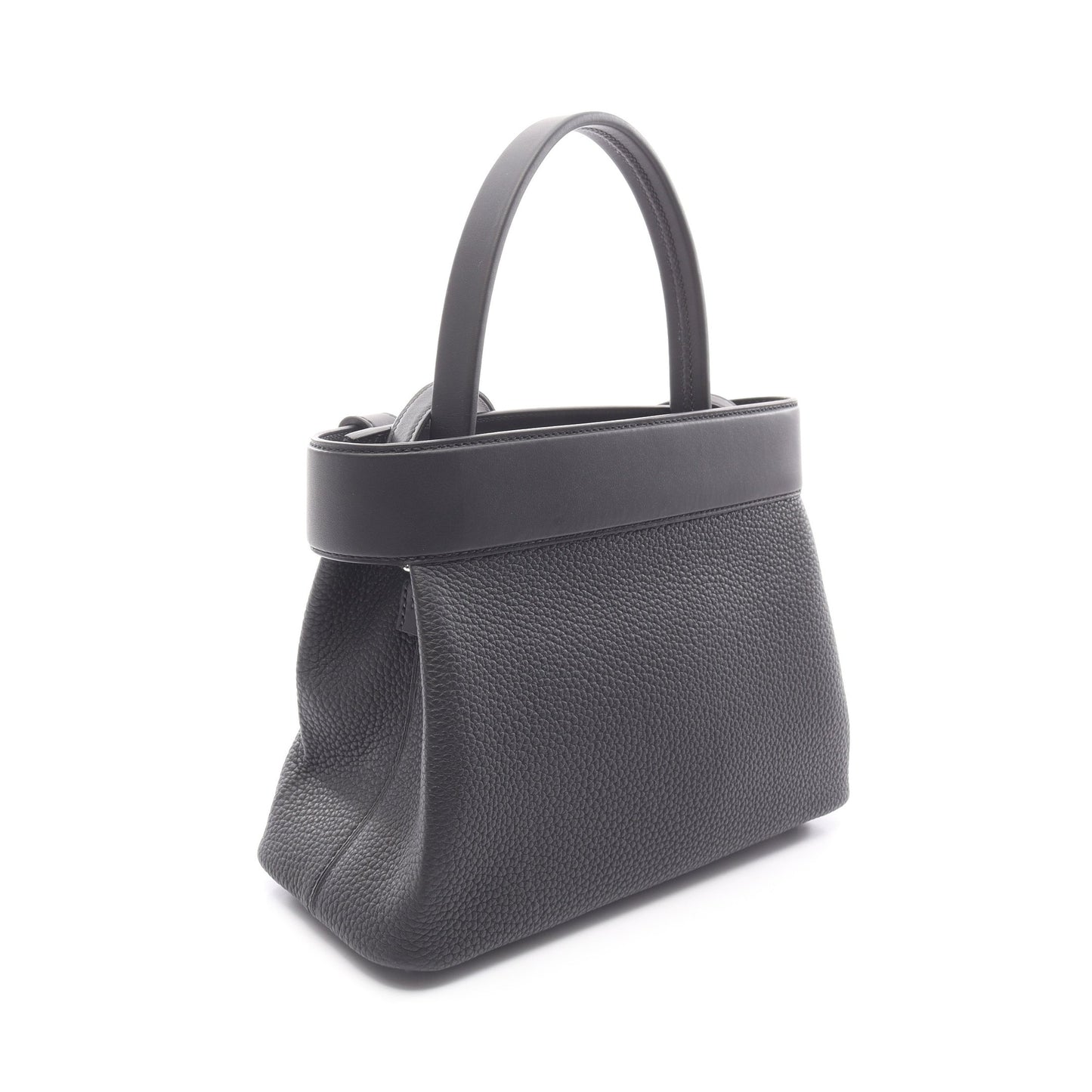 メドール ハンドバッグ トゴ ヴォースイフト ブラック シルバー金具 2WAY W刻印 エルメス バッグ HERMES