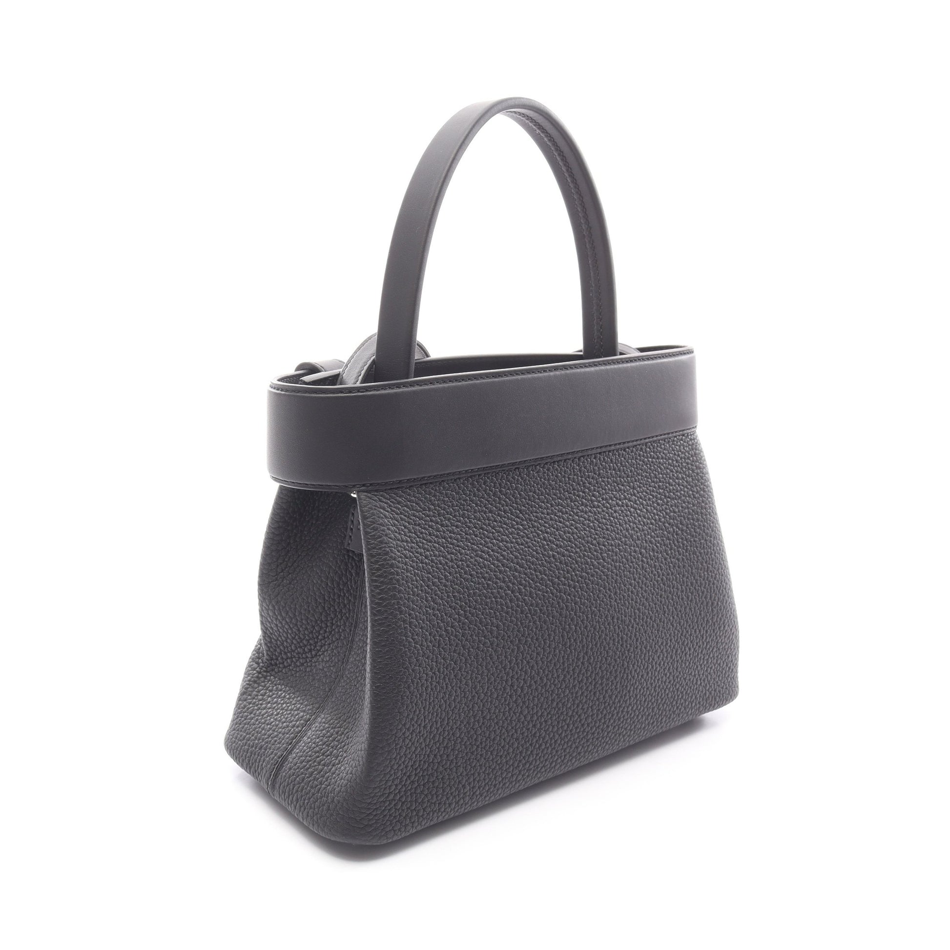 メドール ハンドバッグ トゴ ヴォースイフト ブラック シルバー金具 2WAY W刻印 エルメス バッグ HERMES