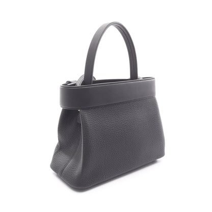 メドール ハンドバッグ トゴ ヴォースイフト ブラック シルバー金具 2WAY W刻印 エルメス バッグ HERMES