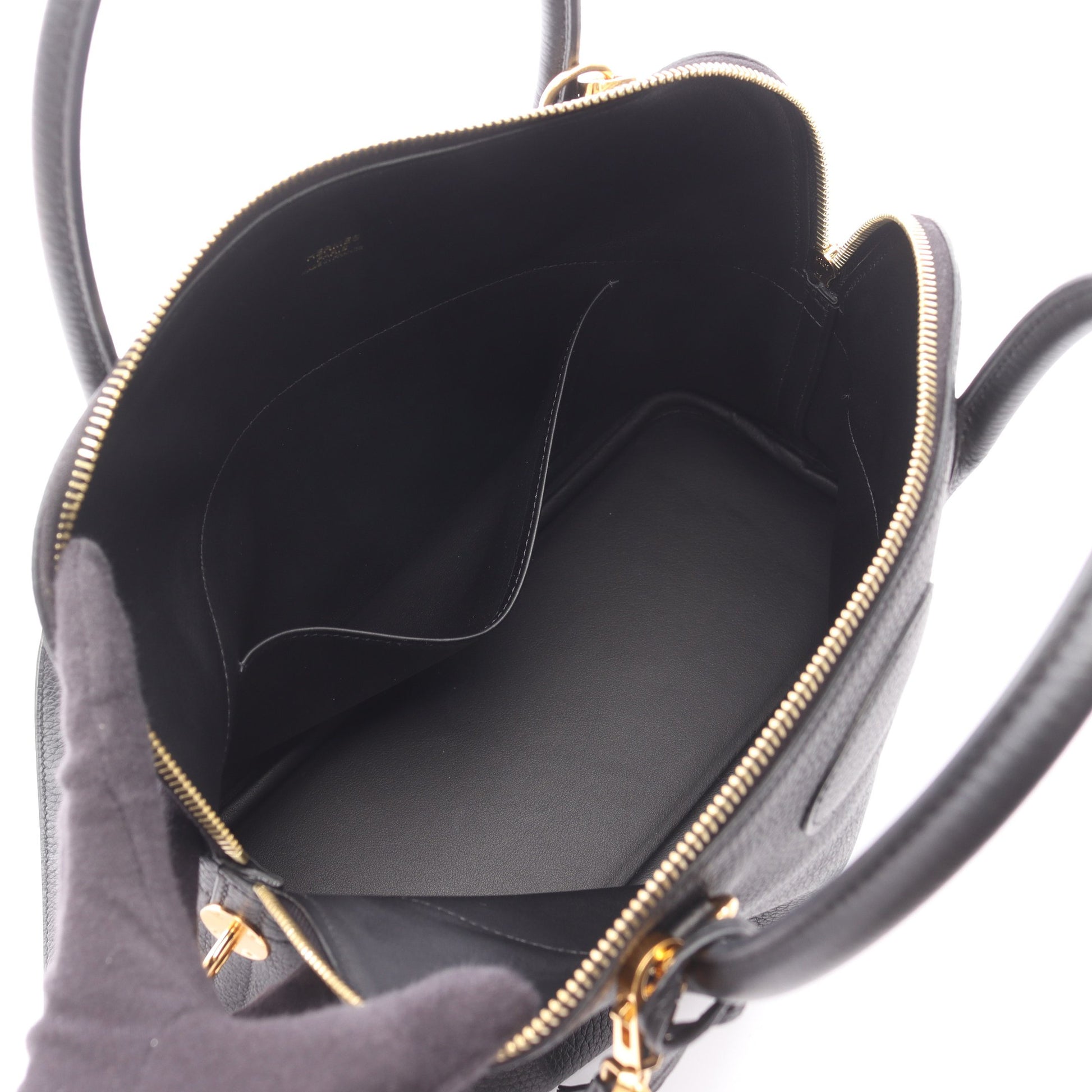 ボリード31 ハンドバッグ トリヨンクレマンス ブラック ゴールド金具 2WAY Z刻印 エルメス バッグ HERMES