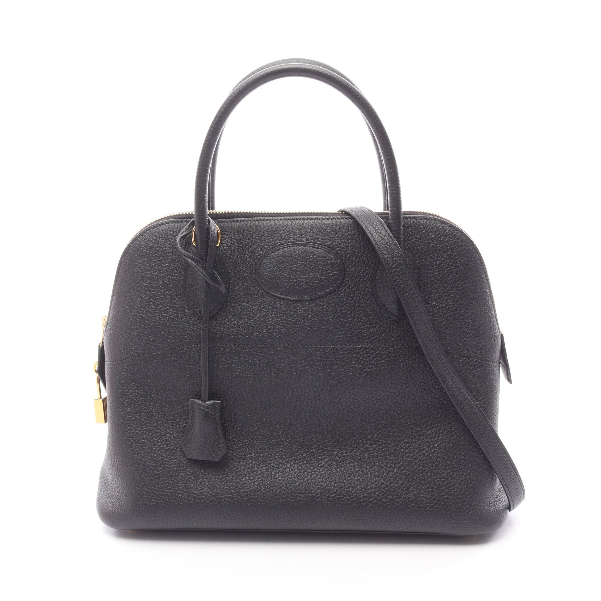 ボリード31 ハンドバッグ トリヨンクレマンス ブラック ゴールド金具 2WAY Z刻印 エルメス バッグ HERMES