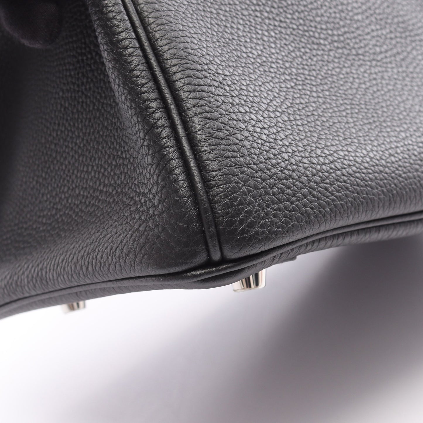 バーキン30 ハンドバッグ トゴ ブラック シルバー金具 X刻印 エルメス バッグ HERMES