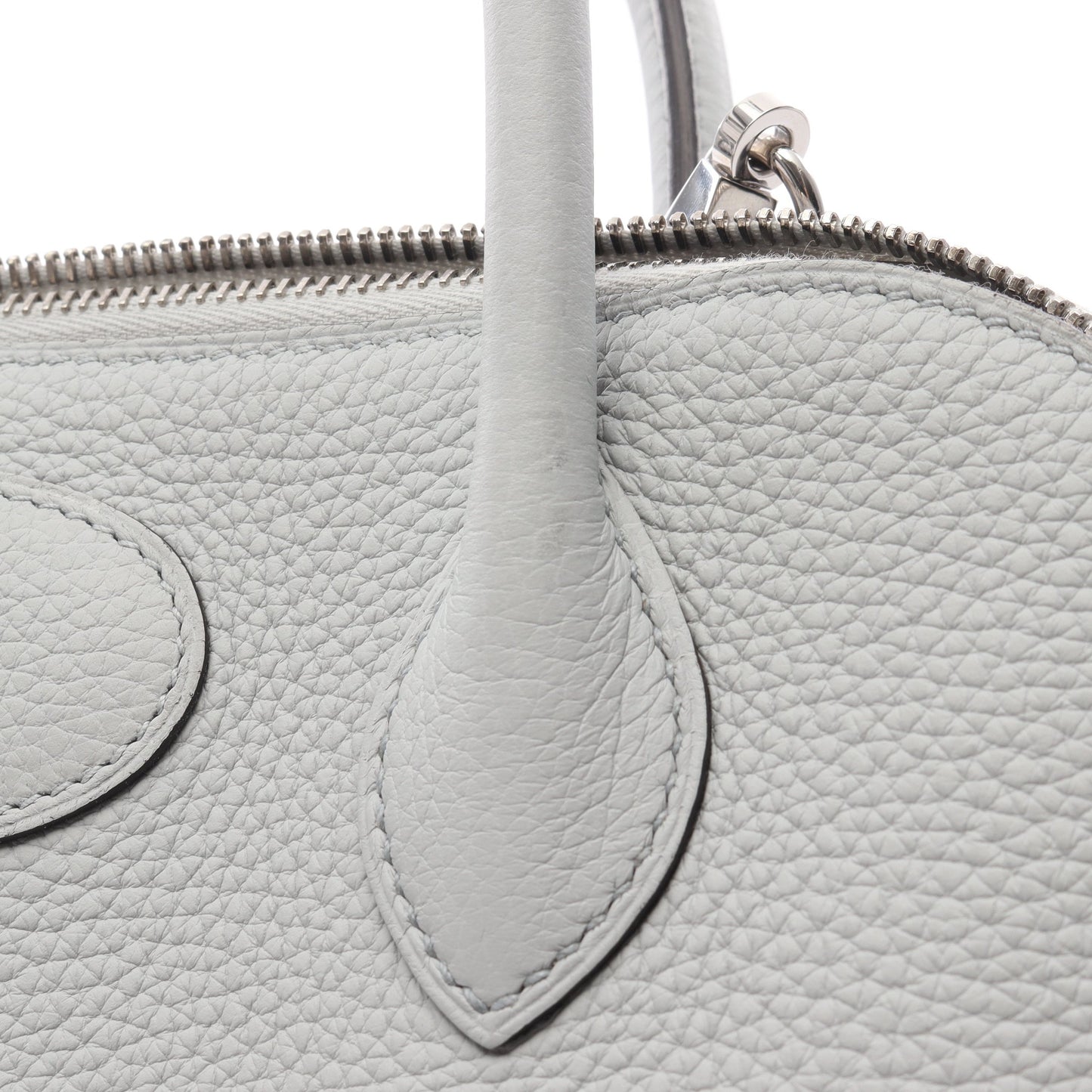 ボリード31 ブルーペール ハンドバッグ トリヨンクレマンス ライトブルー シルバー金具 2WAY Z刻印 エルメス バッグ HERMES
