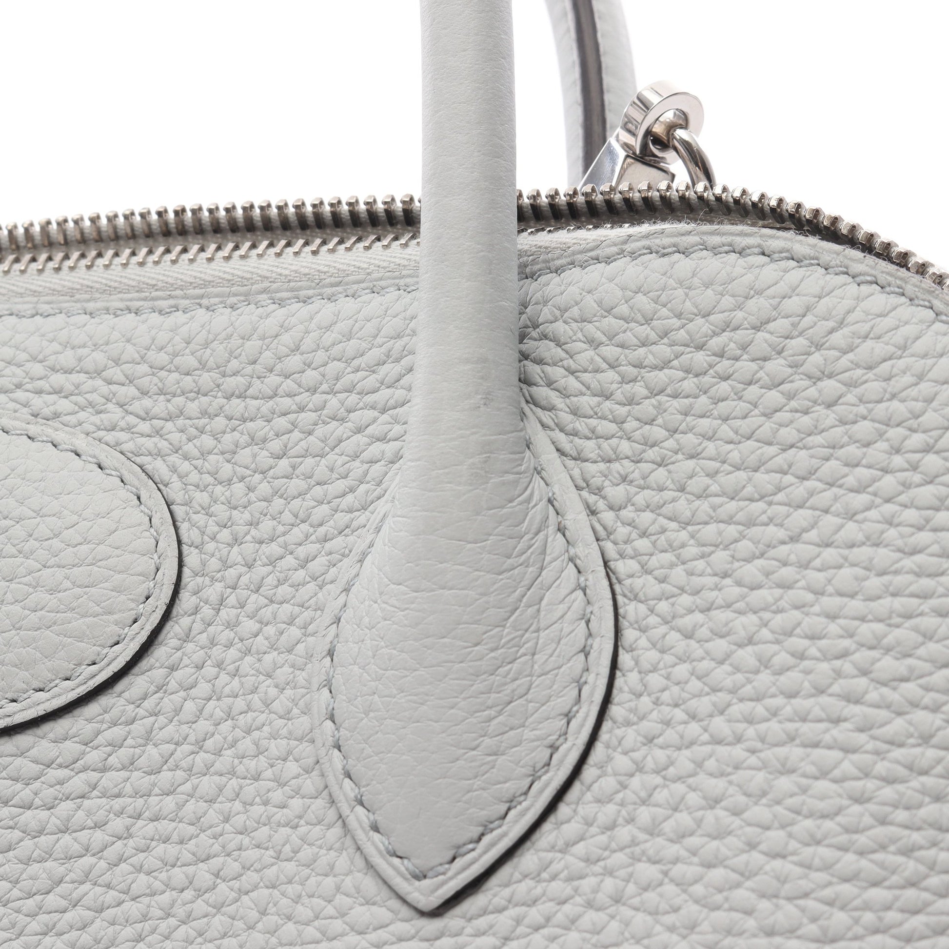 ボリード31 ブルーペール ハンドバッグ トリヨンクレマンス ライトブルー シルバー金具 2WAY Z刻印 エルメス バッグ HERMES