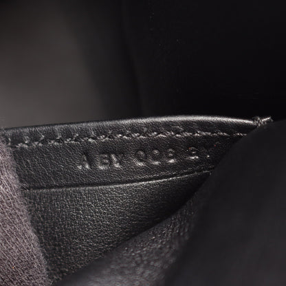 ツールボックス20 ハンドバッグ ヴォースイフト ブラック シルバー金具 2WAY A刻印 エルメス