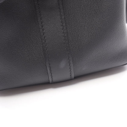 ツールボックス20 ハンドバッグ ヴォースイフト ブラック シルバー金具 2WAY A刻印 エルメス