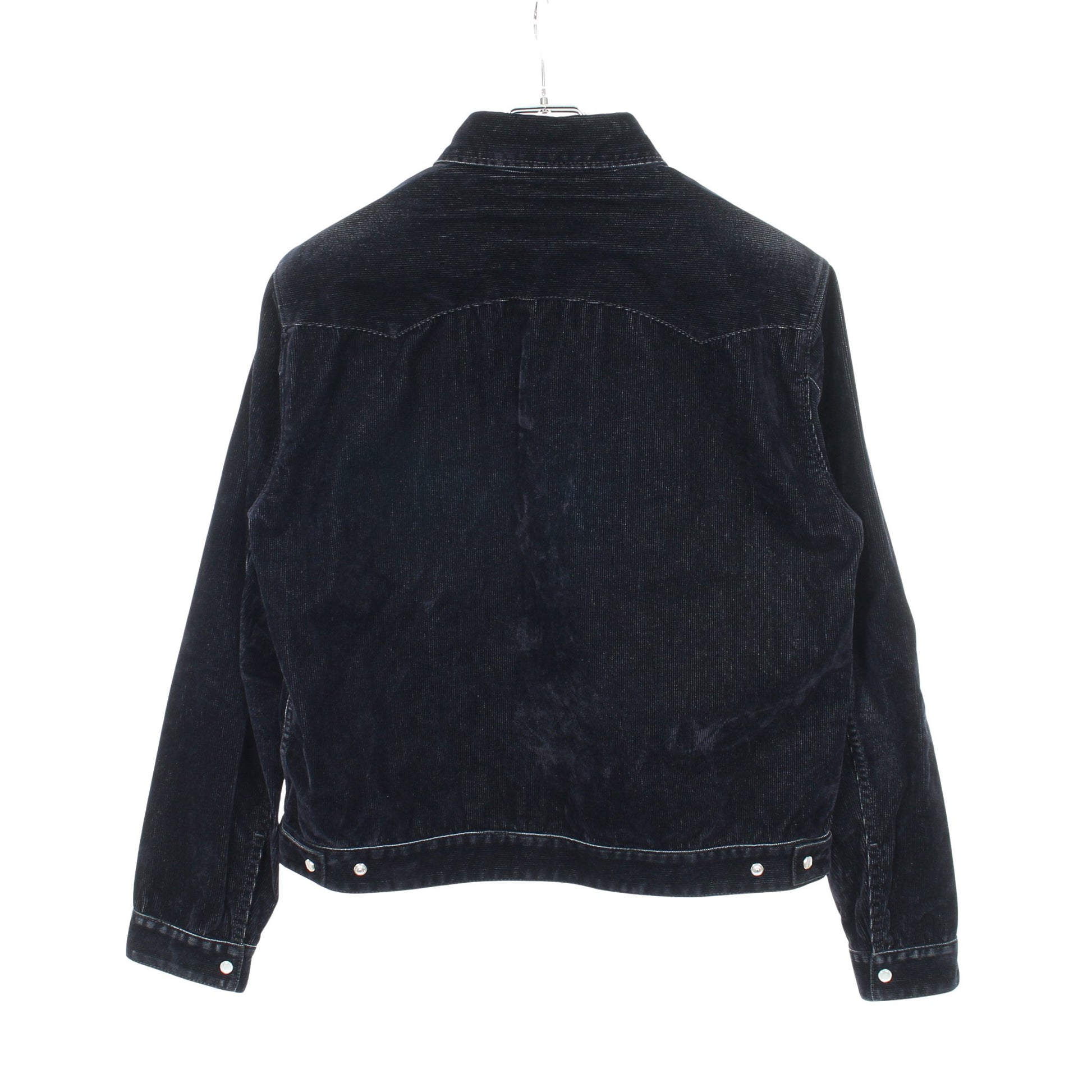 Flocked Cord Jean Jacket コーデュロイ ジャケット コットン ダークネイビー ディースクエアード アウター DSQUARED2