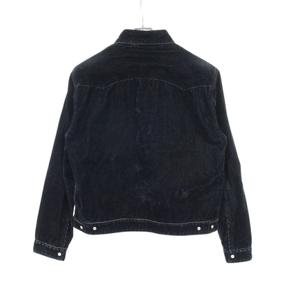 Flocked Cord Jean Jacket コーデュロイ ジャケット コットン ダークネイビー ディースクエアード アウター DSQUARED2