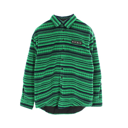 Drop Shoulder Shirt ジャケット グリーン ネイビー フリース ディースクエアード アウター DSQUARED2