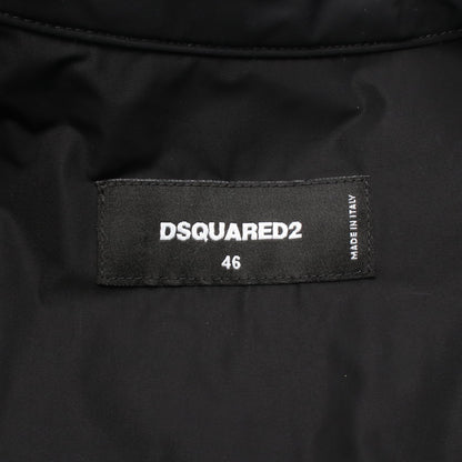 Drop Shoulder Shirt ジャケット グリーン ネイビー フリース ディースクエアード アウター DSQUARED2