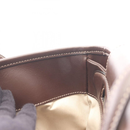 ニュージョイ ショルダーバッグ トートバッグ キャンバス レザー ベージュ ダークブラウン トッズ バッグ TOD'S