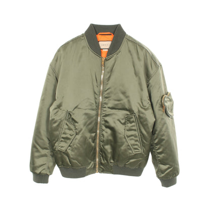 ARCUS CAELESRIS ボンバージャケット ハートポケット ナイロン カーキグリーン 中綿 グッチ アウター GUCCI