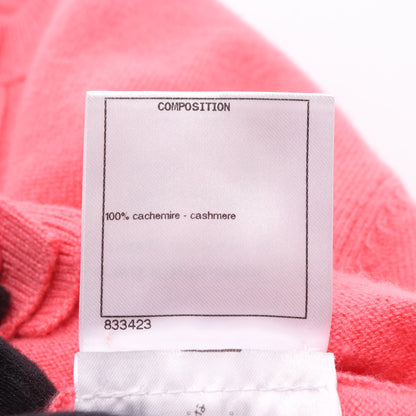 ココマークボタン カーディガン カシミヤ ピンク シャネル トップス CHANEL