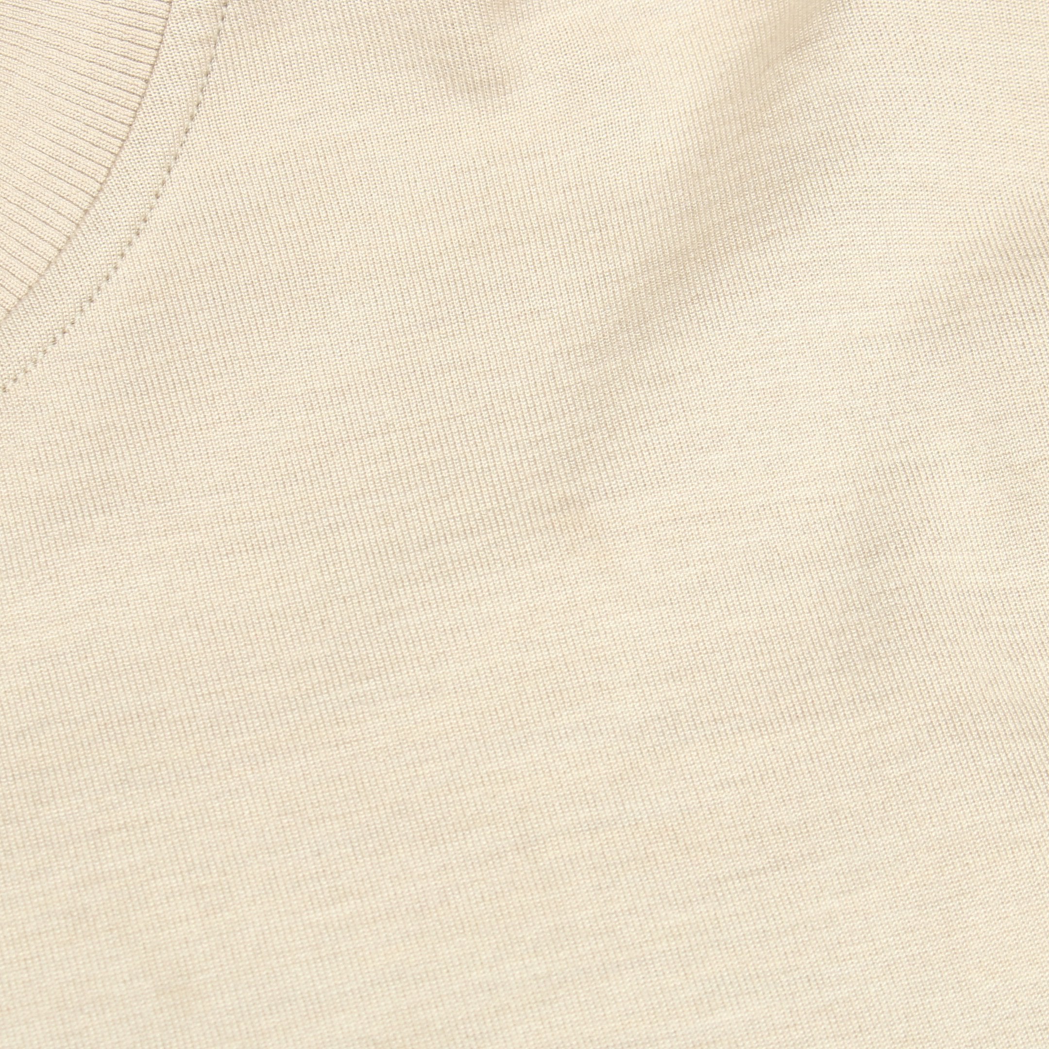 セリエワッペン 長袖Tシャツ コットン シルク グレーベージュ エルメス