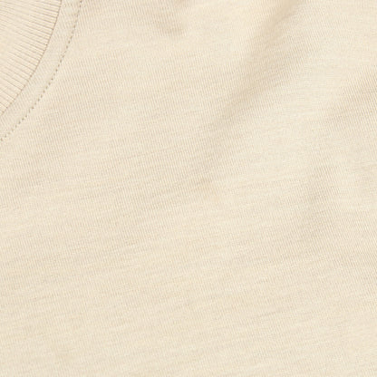 セリエワッペン 長袖Tシャツ コットン シルク グレーベージュ エルメス トップス HERMES