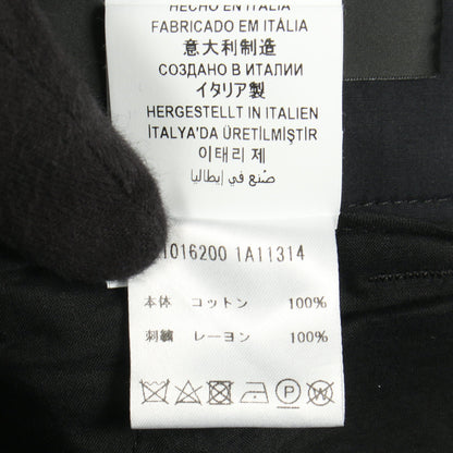 カーゴパンツ イージーパンツ コットン レーヨン ブラック ヴェルサーチ ボトムス Versace