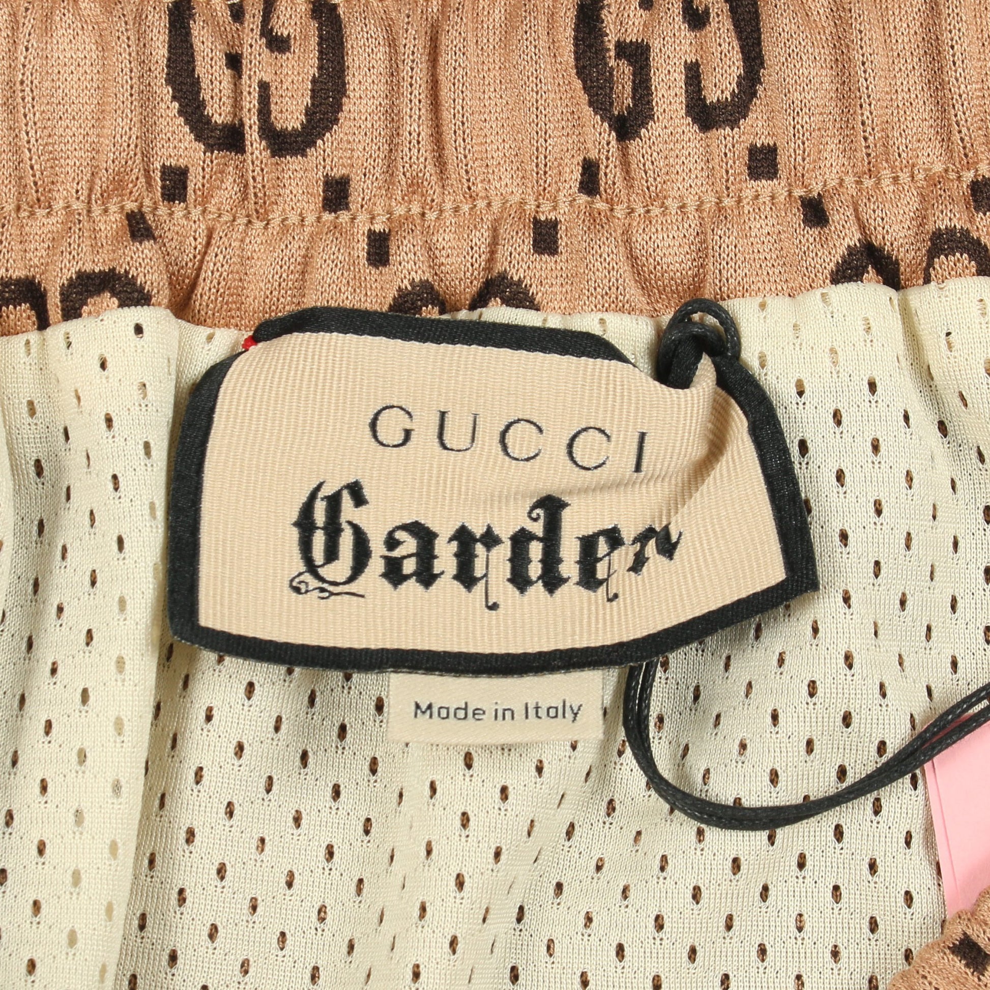 ジャンボGG パンツ コットン ライトブラウン ダークグリーン レッド グッチ ボトムス GUCCI