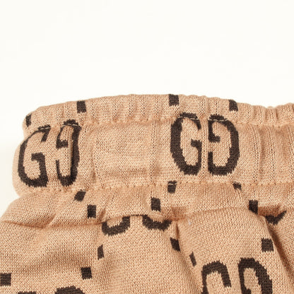 ジャンボGG パンツ コットン ライトブラウン ダークグリーン レッド グッチ ボトムス GUCCI