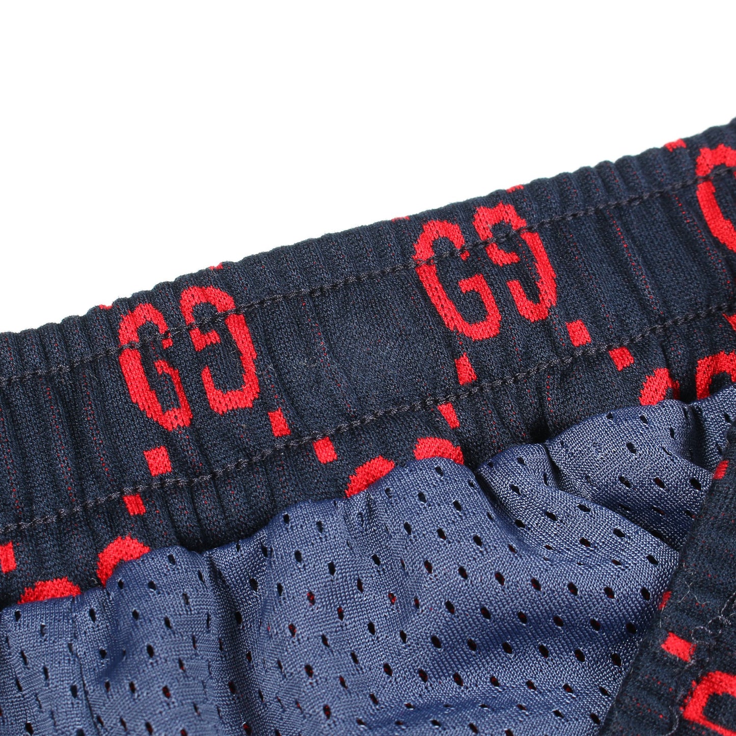 ジャンボGG パンツ コットン ネイビー レッド グッチ ボトムス GUCCI