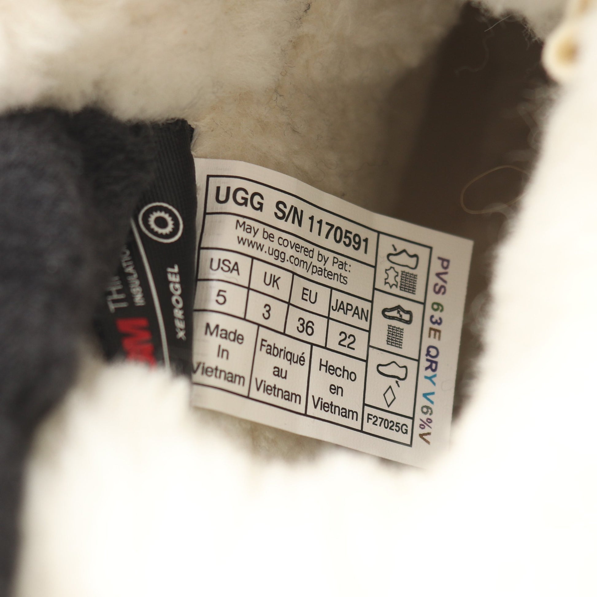 Adirondack Boots アディロンダック ブーツ レザー ファブリック オフホワイト ダークグレー アグオーストラリア シューズ UGG australia