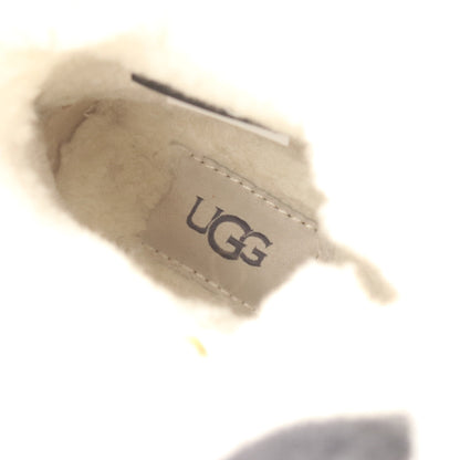 Adirondack Boots アディロンダック ブーツ レザー ファブリック オフホワイト ダークグレー アグオーストラリア シューズ UGG australia