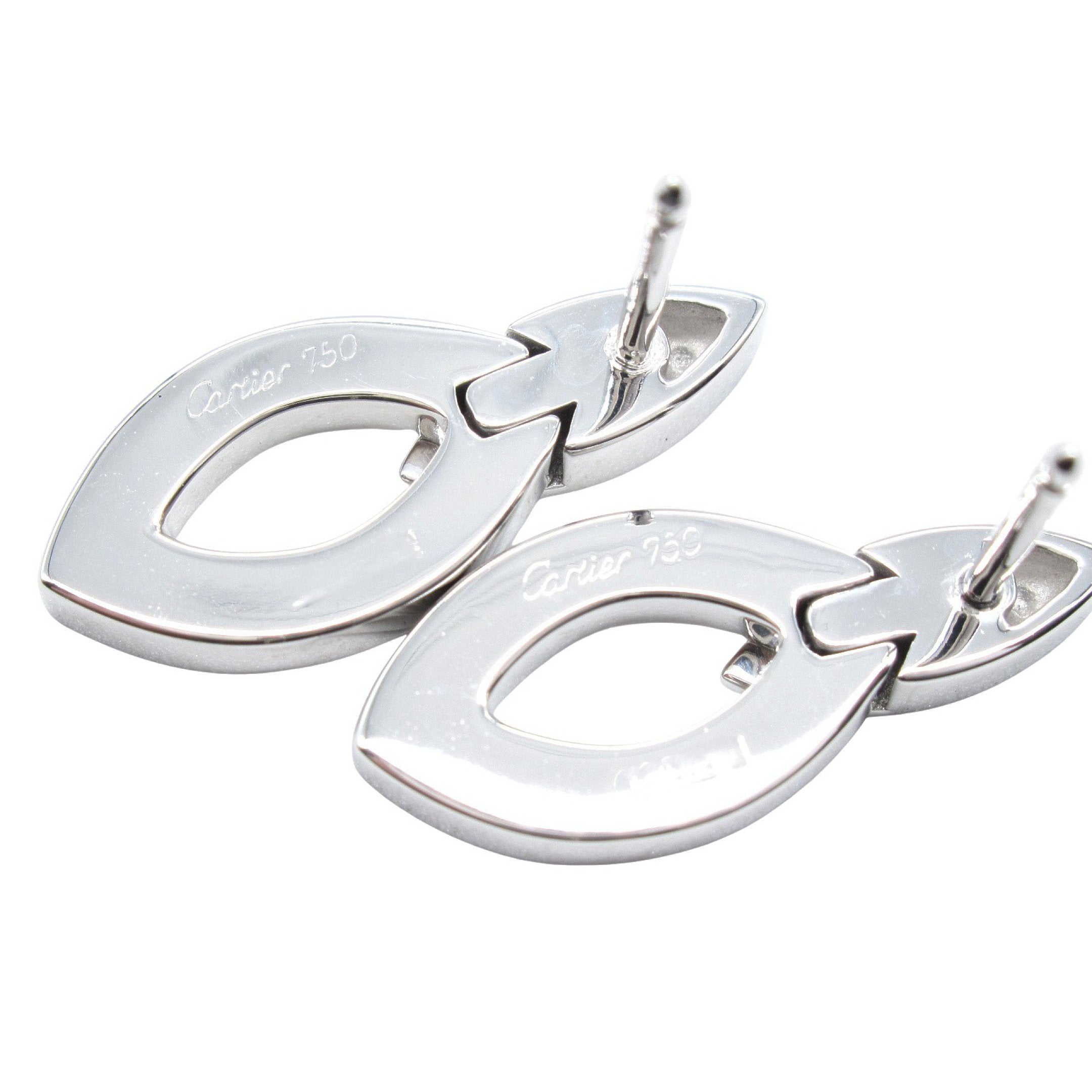 ディア デア ピアス ダイヤ ピアス K18WG ダイヤモンド ホワイト