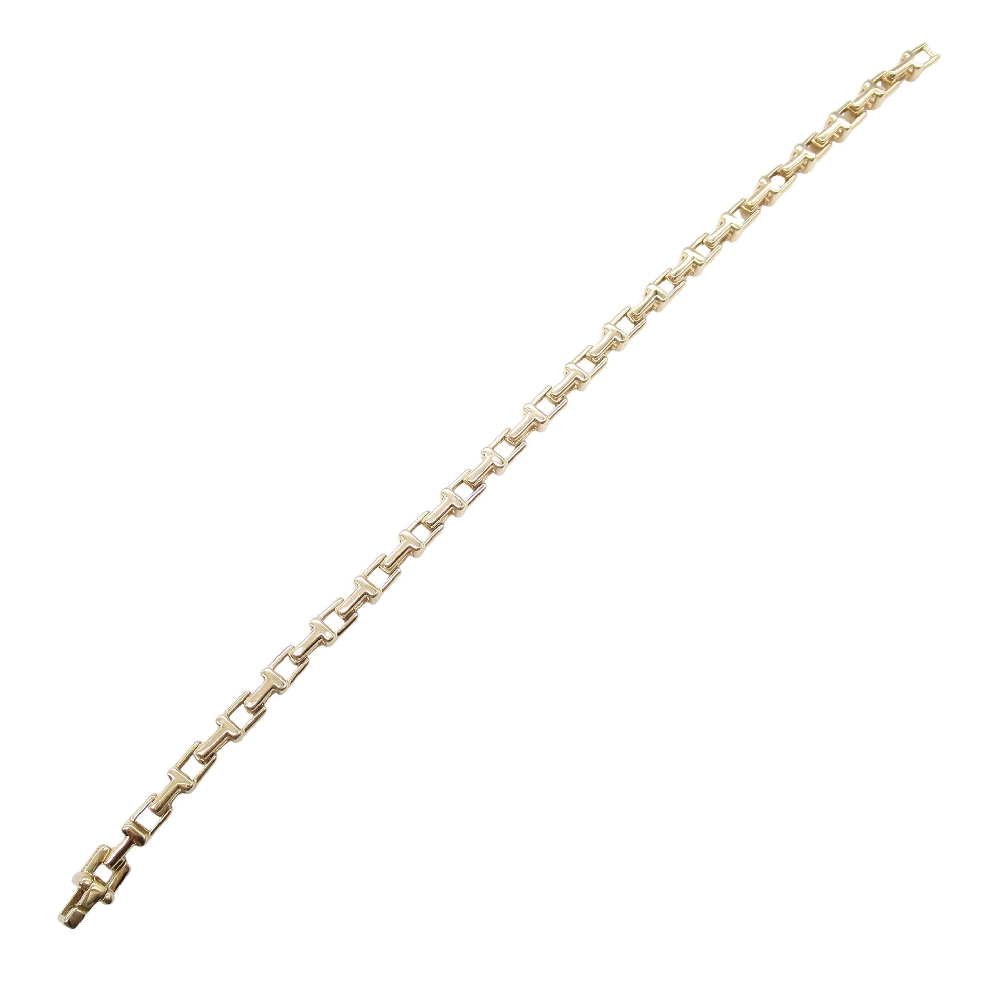Tナロー チェーン ブレスレット ブレスレット K18PG ピンクゴールド ティファニー アクセサリー TIFFANY & Co.