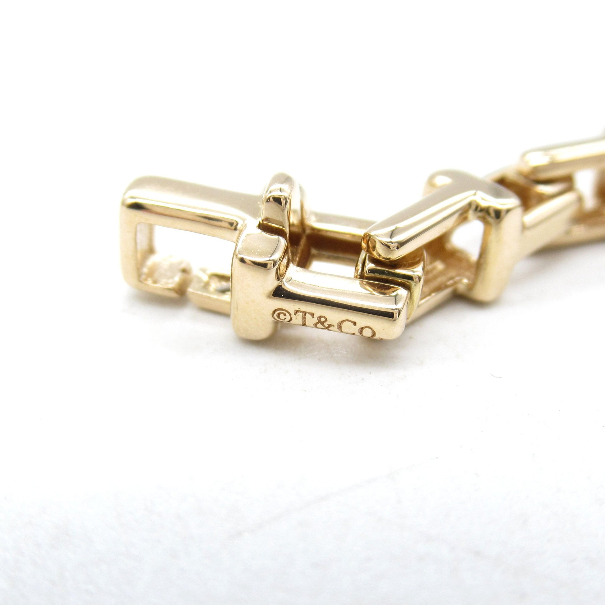 Tナロー チェーン ブレスレット ブレスレット K18PG ピンクゴールド ティファニー アクセサリー TIFFANY & Co.