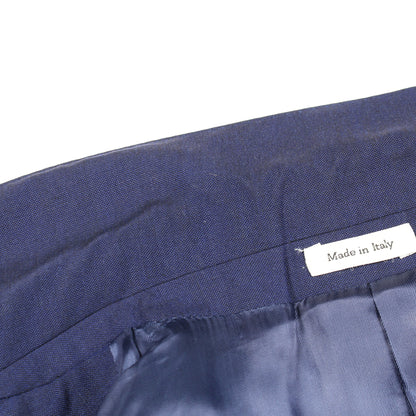 テーラードジャケット ウール モヘヤ ブルー アレキサンダーマックイーン アウター ALEXANDER MCQUEEN