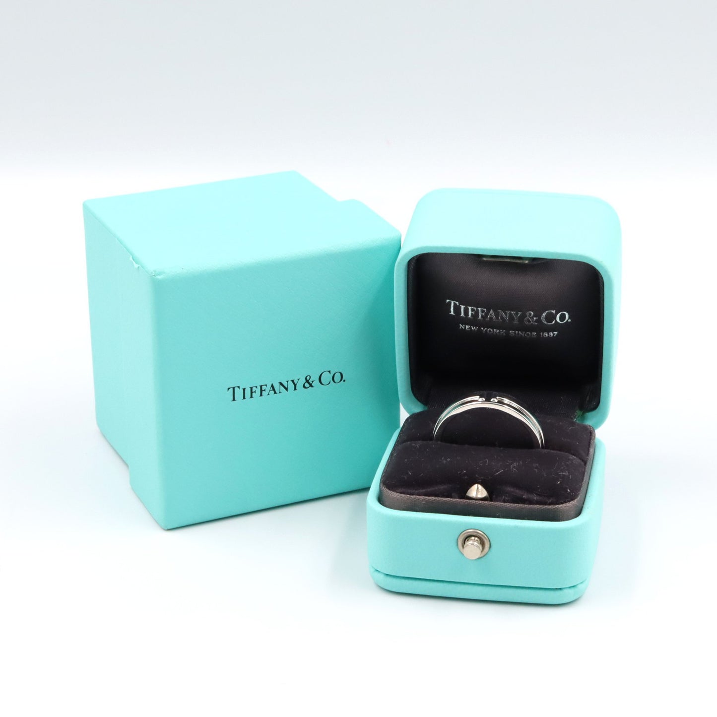 Tトゥー リング リング 指輪 K18WG ホワイトゴールド ティファニー アクセサリー TIFFANY & Co.